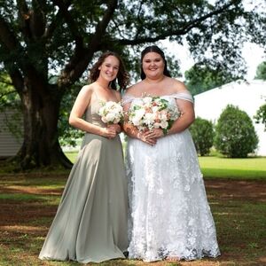 David's Bridal Bridesmaids Dress